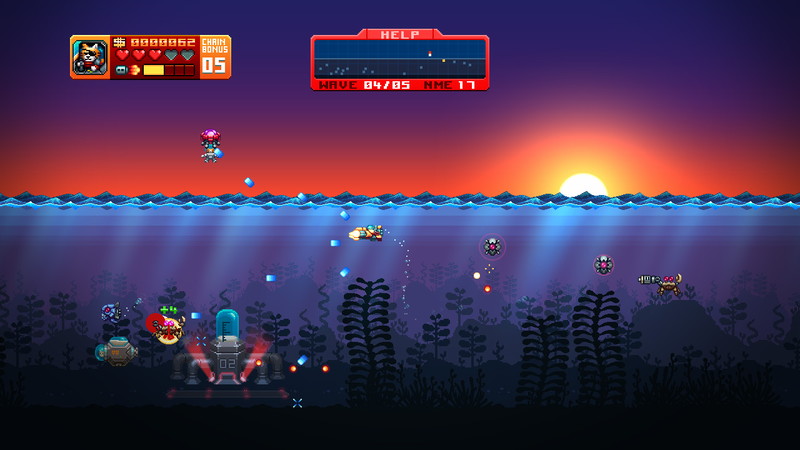 Aqua Kitty: Milk Mine Defender - screenshot 1