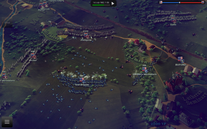 Ultimate General: Gettysburg - screenshot 3