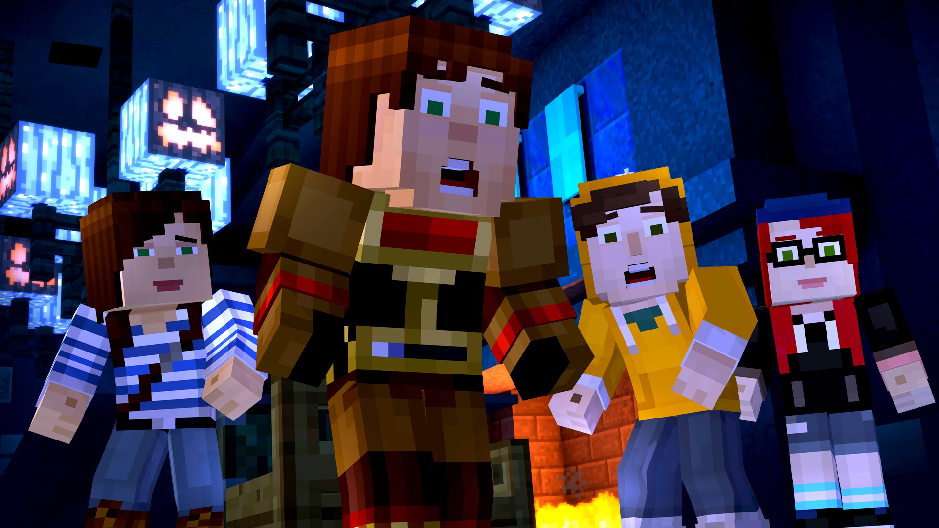 Minecraft: Story Mode - Episode 6: A Portal to Mystery - screenshot 1
