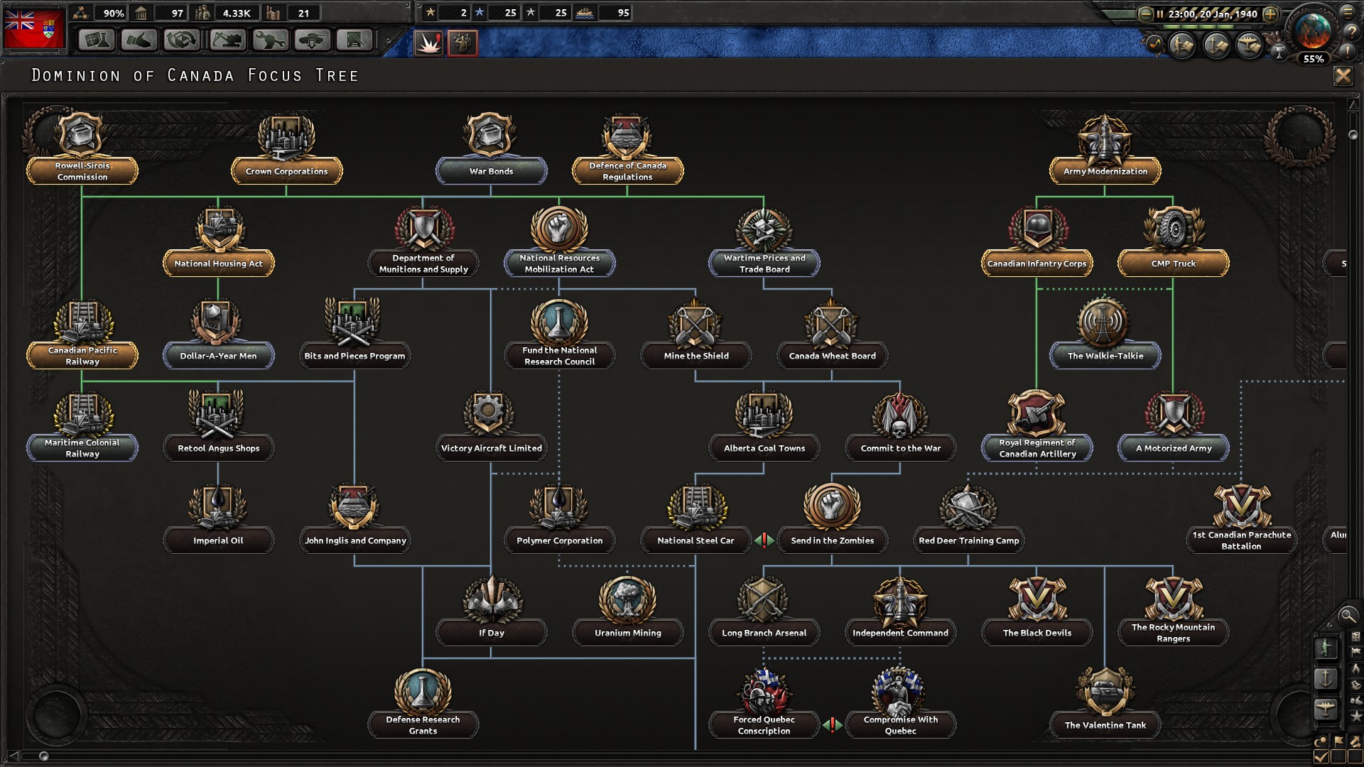 Hearts of Iron IV: Together for Victory - screenshot 8