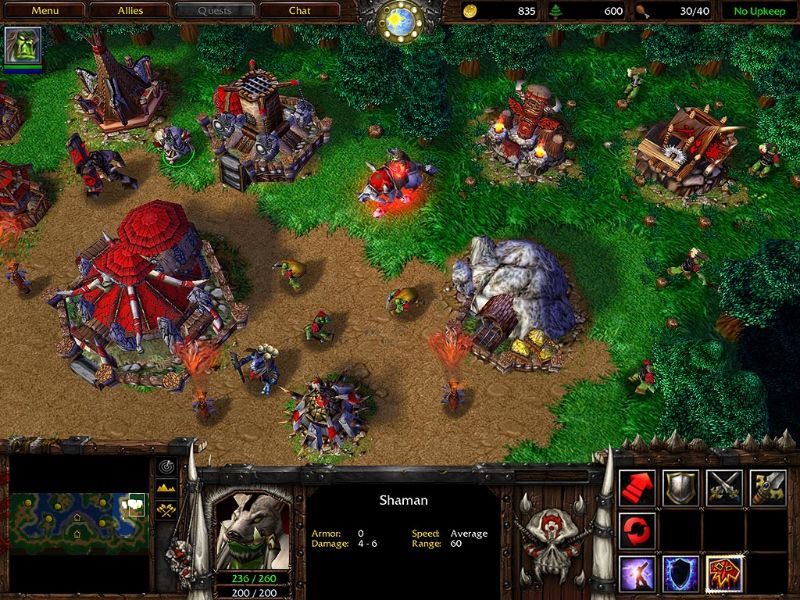 WarCraft 3: Reign of Chaos - screenshot 1