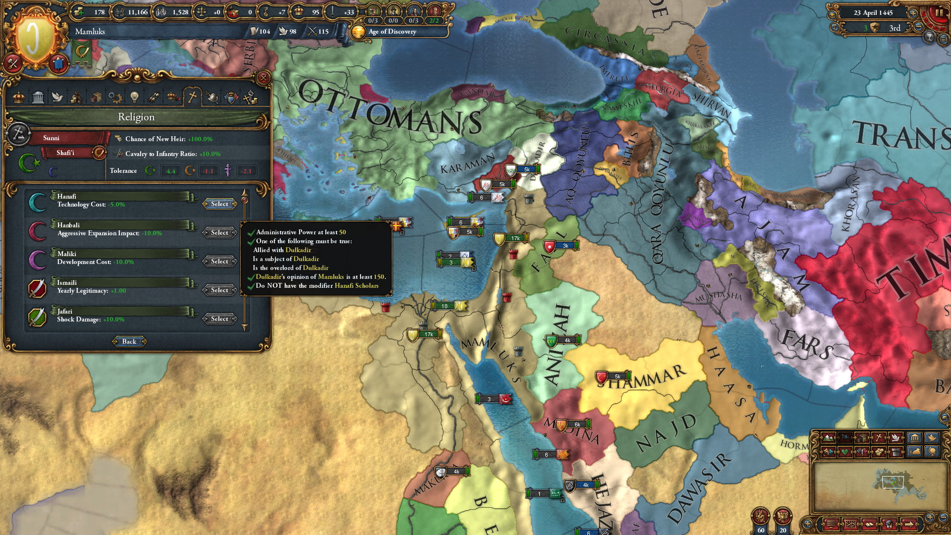 Europa Universalis IV: Cradle of Civilization - screenshot 5