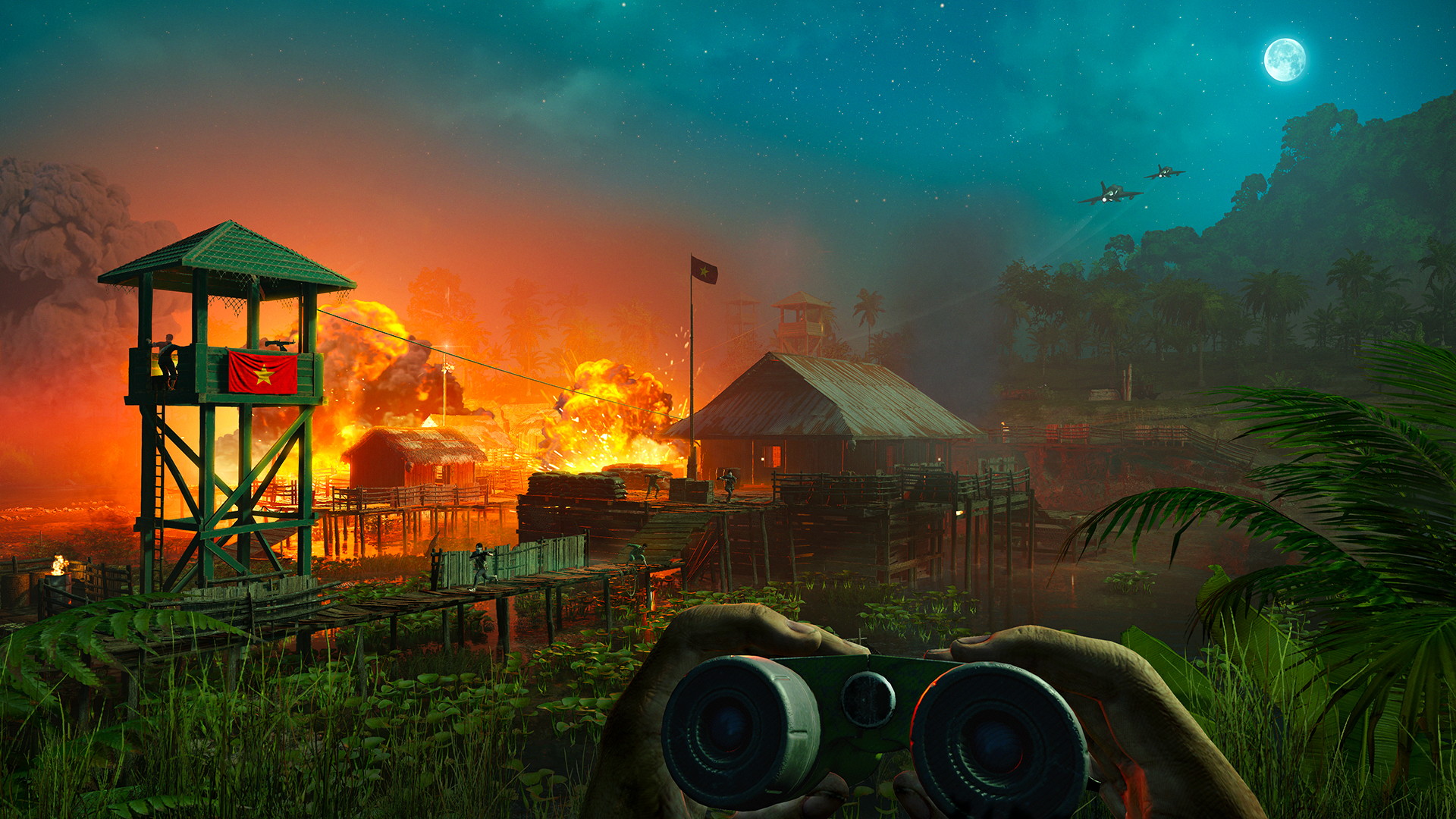 Dark far. Far Cry 5 hours of Darkness. Фар край 5 Вьетнам. Far Cry 5 DLC. Far Cry 5 Darkness time.