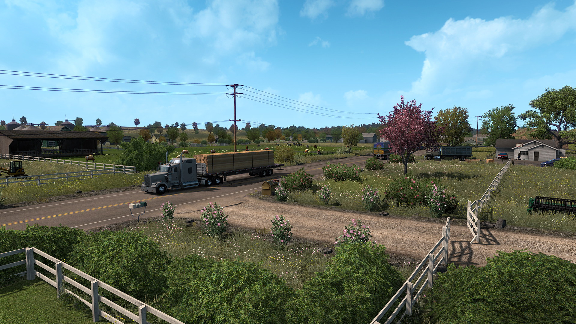 Симулятор версия 17. ATS Орегон. American Truck Simulator Oregon. American Truck Simulator screenshot. Дополнение IMGN-Pro American Truck Simulator Utah (PC).