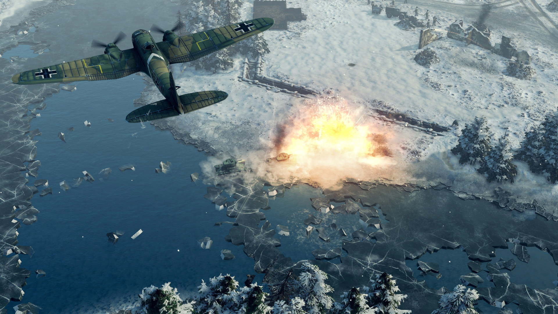Sudden Strike 4: Finland - Winter Storm - screenshot 2