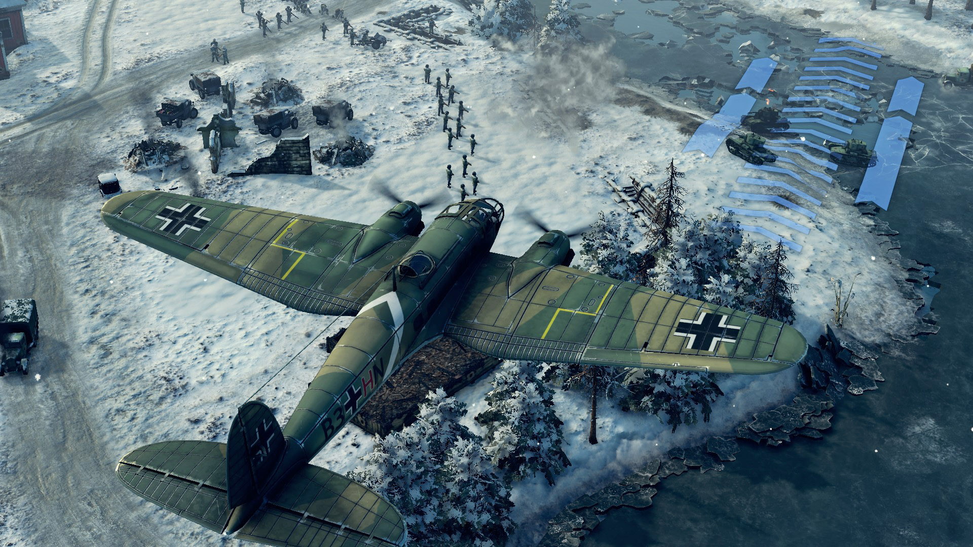 Sudden Strike 4: Finland - Winter Storm - screenshot 1
