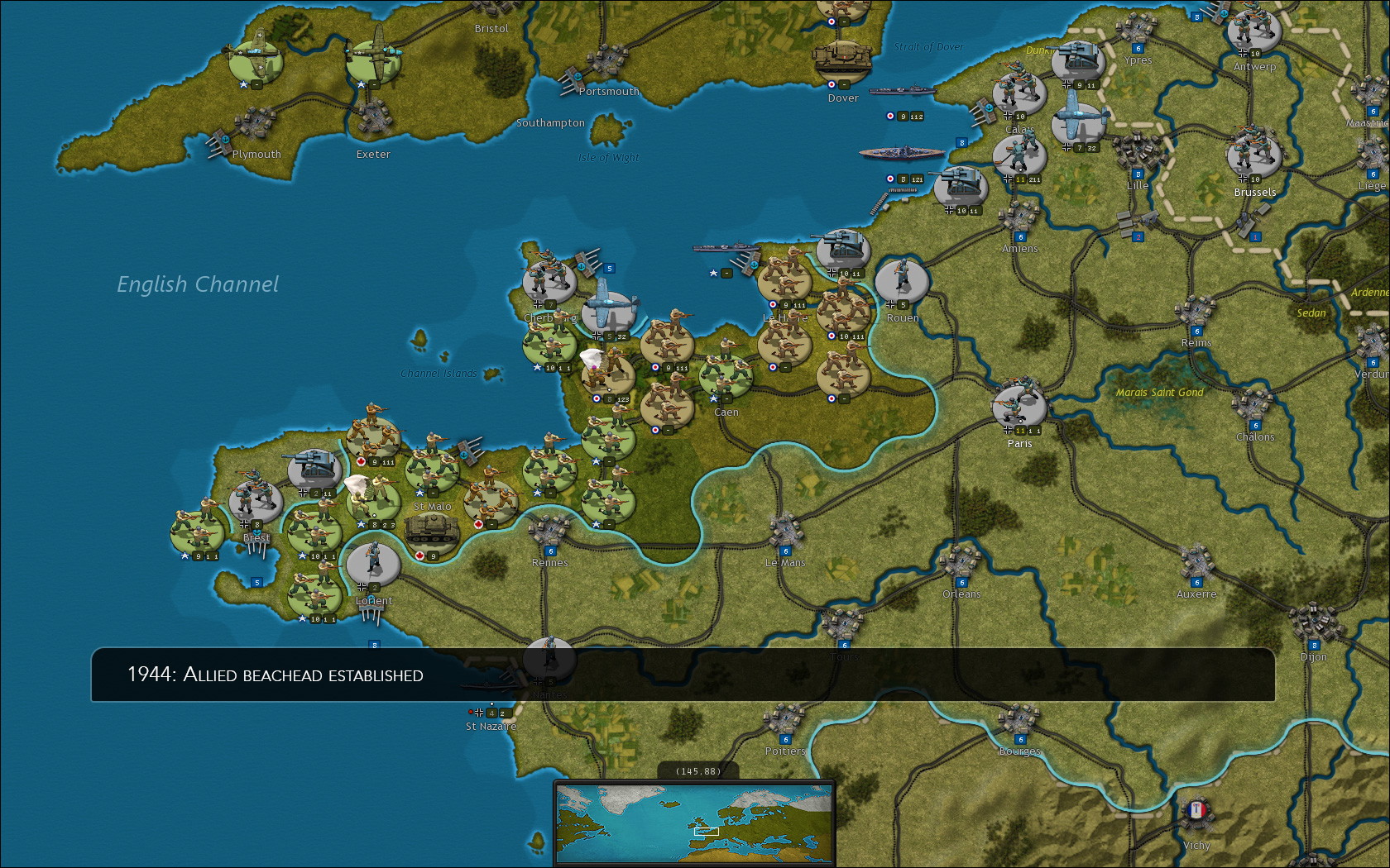 Strategic Command WWII: War in Europe - screenshot 14