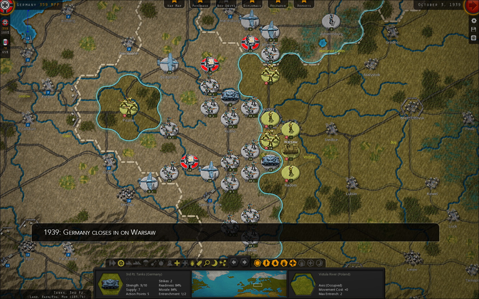 Strategic Command WWII: War in Europe - screenshot 9