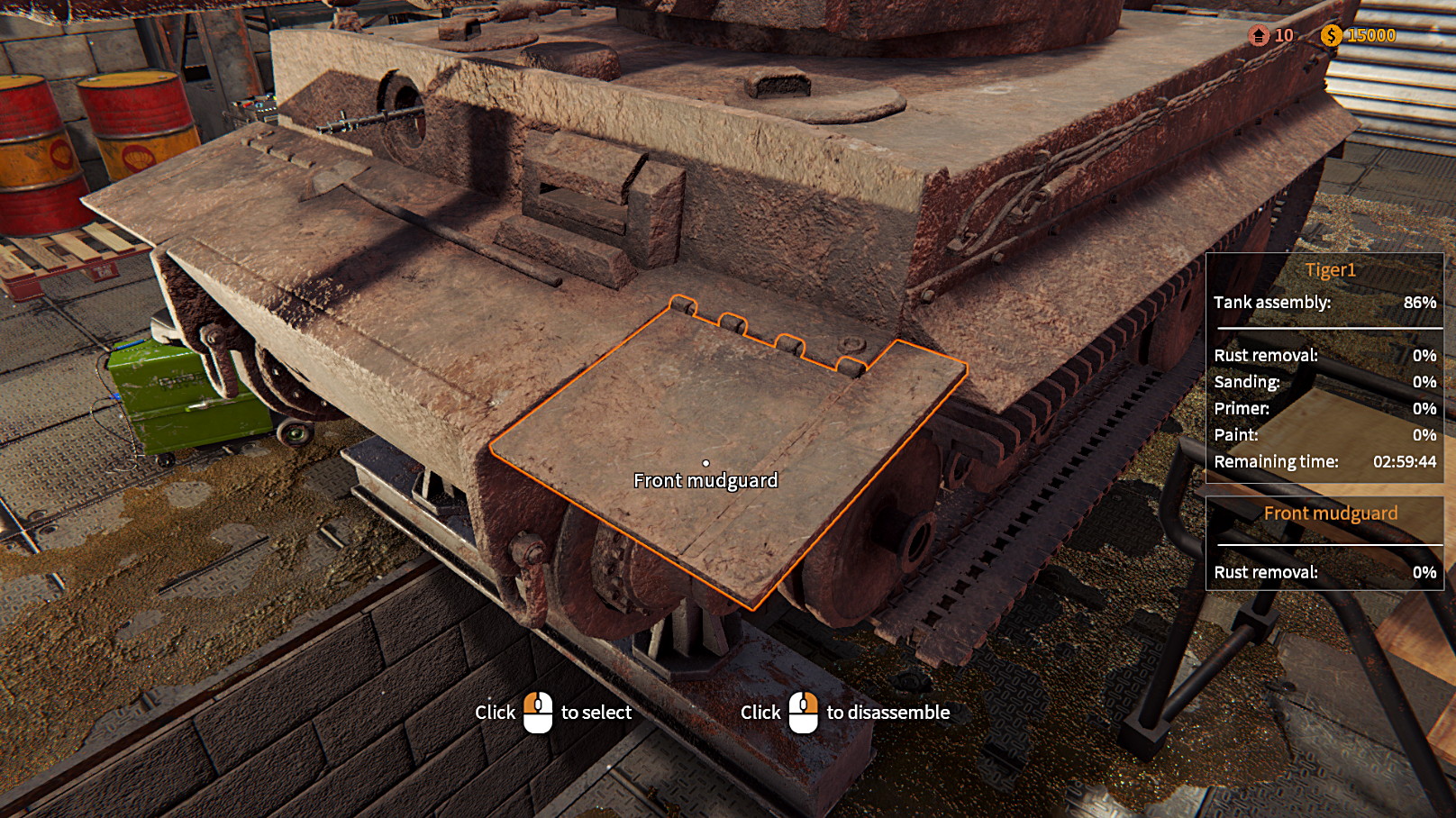 Tank Mechanic Simulator - screenshot 9
