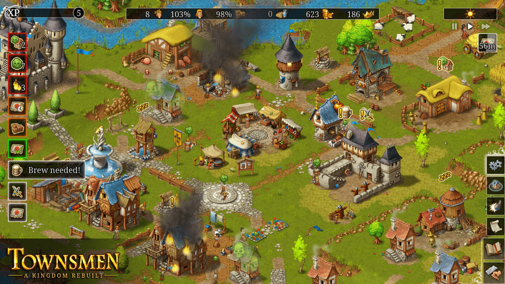 Townsmen - A Kingdom Rebuilt - screenshot 3