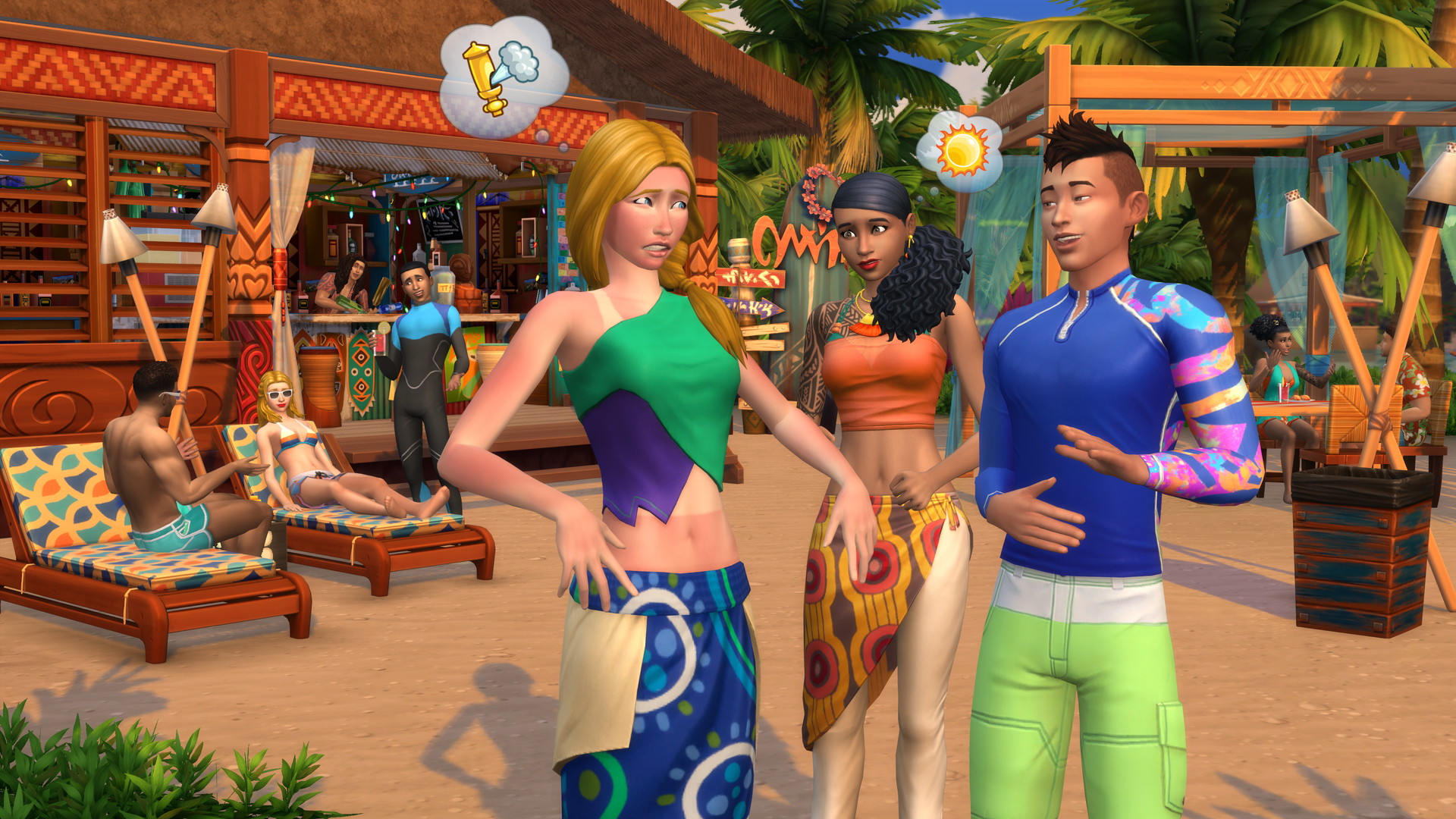 The Sims 4: Island Living - screenshot 1