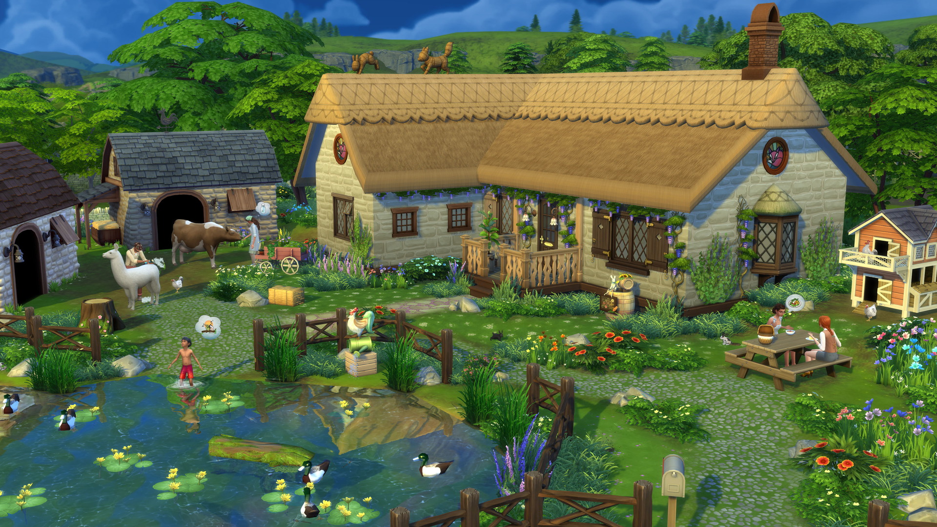 The Sims 4: Cottage Living - screenshot 2