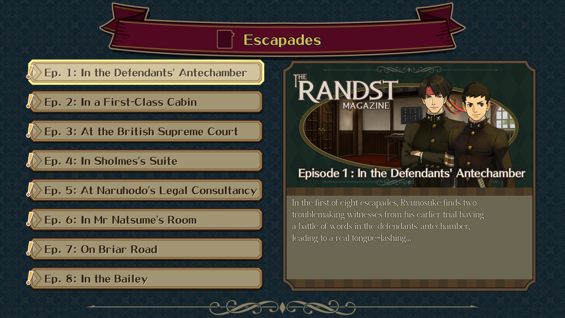 The Great Ace Attorney Chronicles - screenshot 7