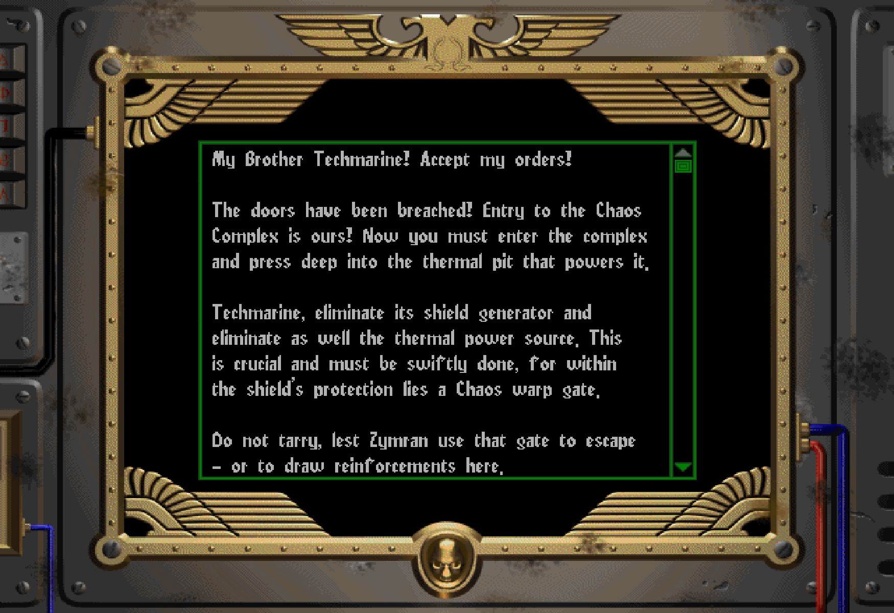 Warhammer 40,000: Chaos Gate - screenshot 5