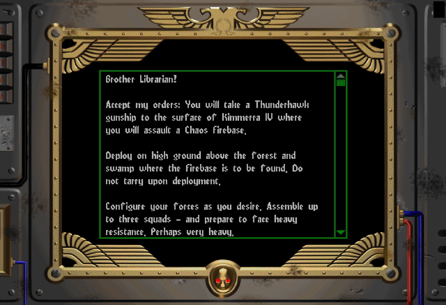Warhammer 40,000: Chaos Gate - screenshot 2