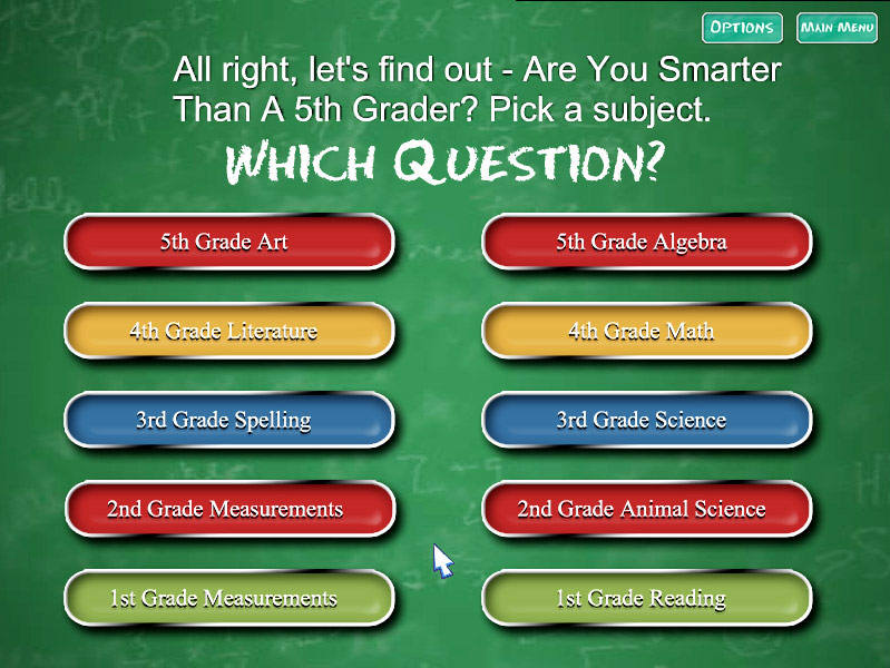 Are You Smarter Than a 5th Grader? (2007) - screenshot 4
