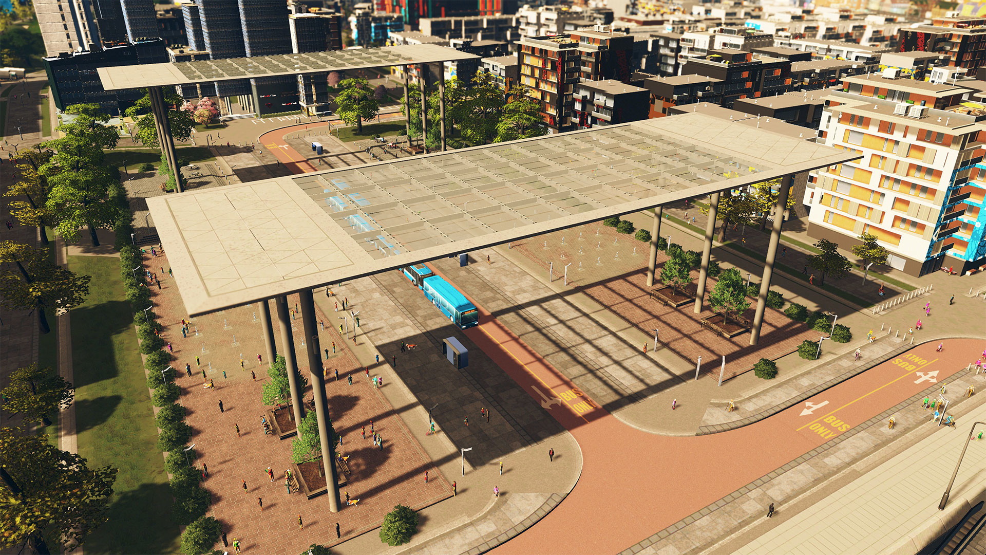 Cities: Skylines - Plazas & Promenades - screenshot 10