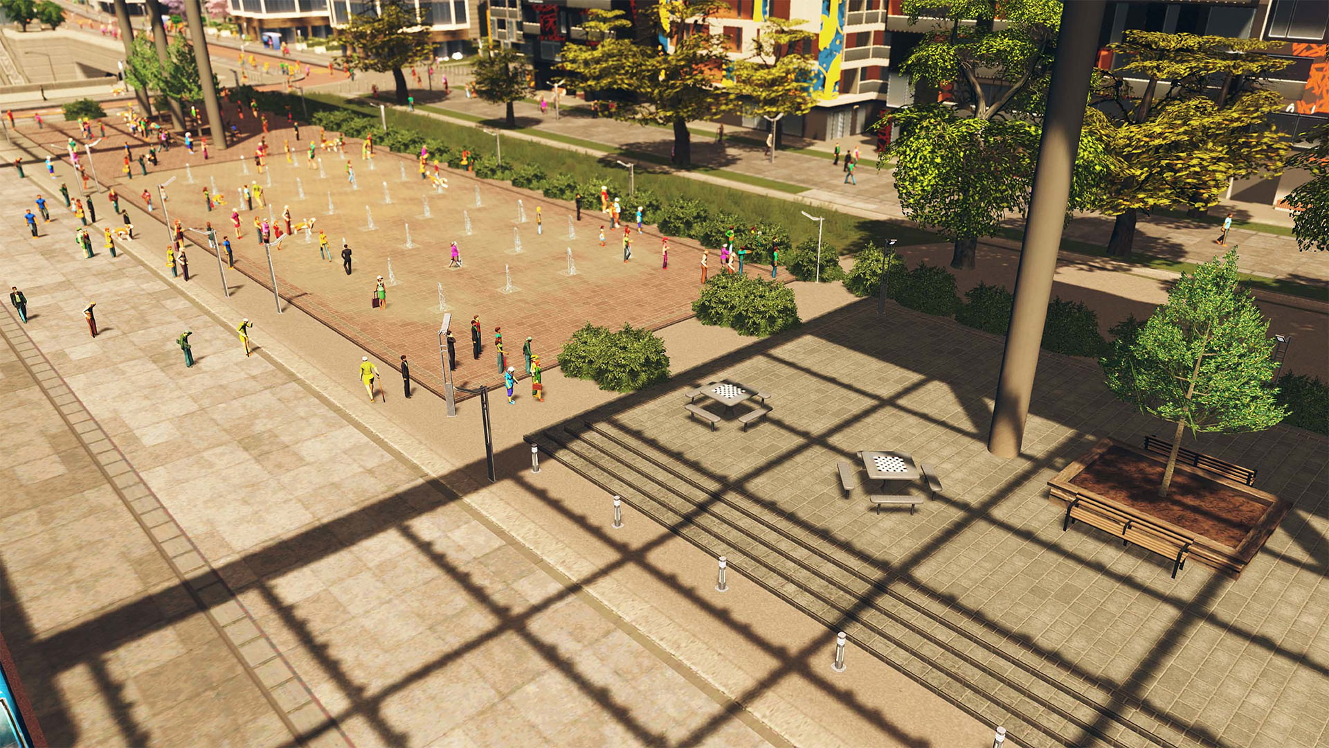 Cities: Skylines - Plazas & Promenades - screenshot 9