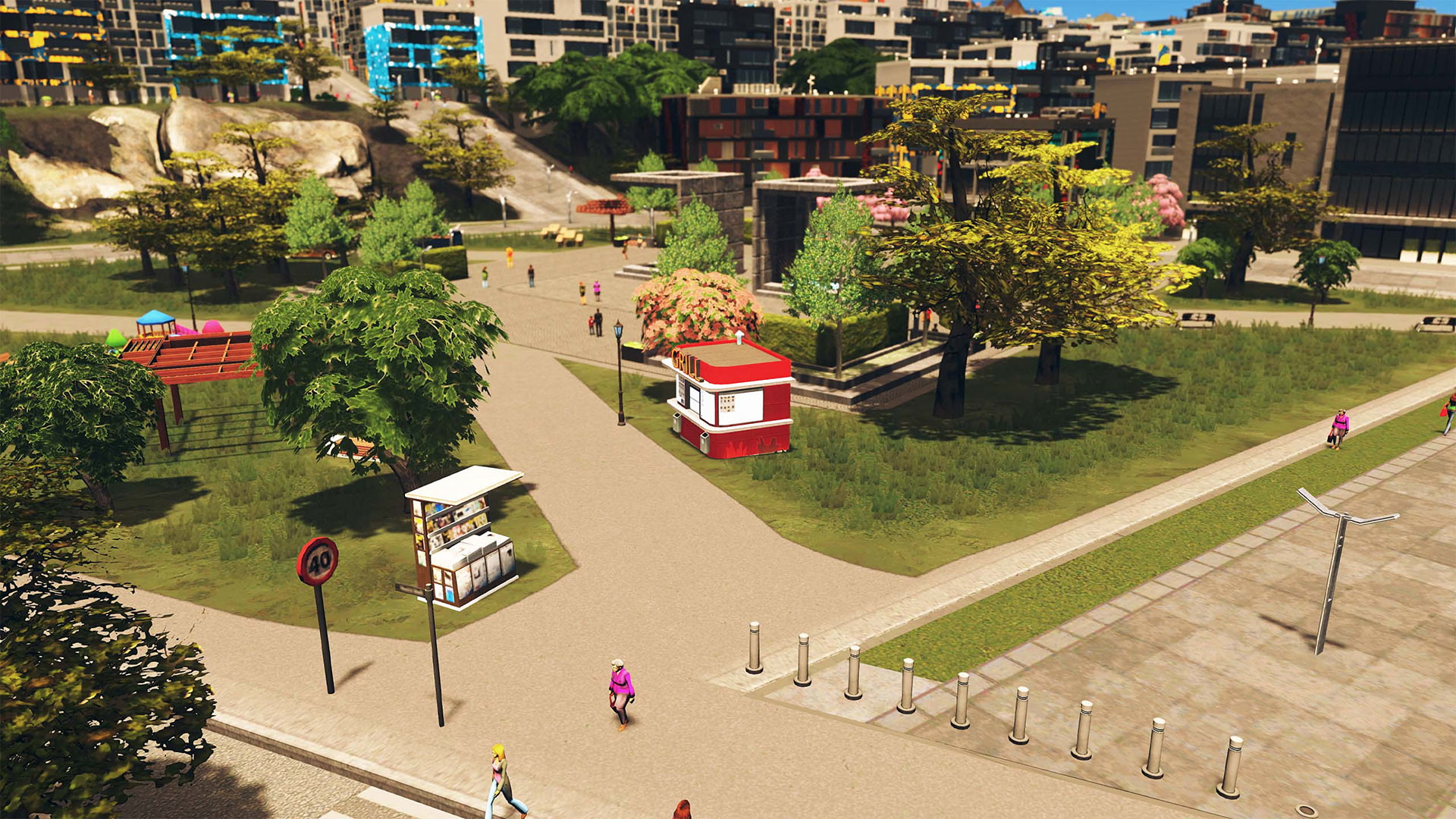 Cities: Skylines - Plazas & Promenades - screenshot 8