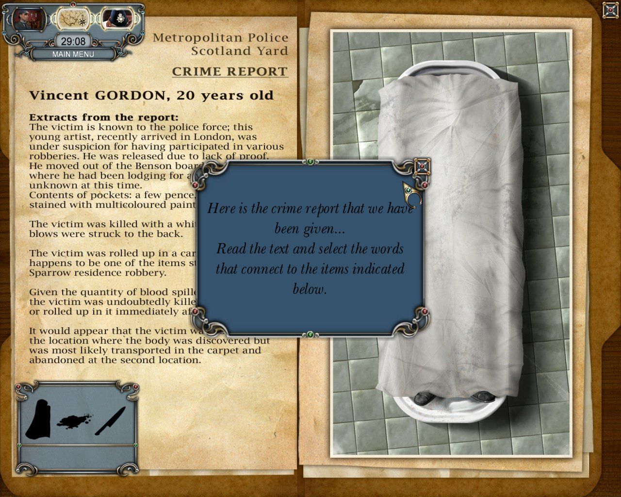 Adventures of Sherlock Holmes: The Mystery of the Persian Carpet - screenshot 6