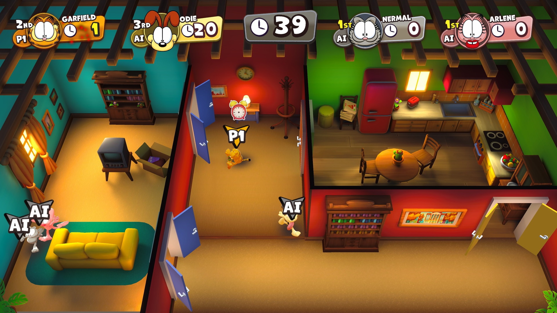 Garfield Lasagna Party - screenshot 1