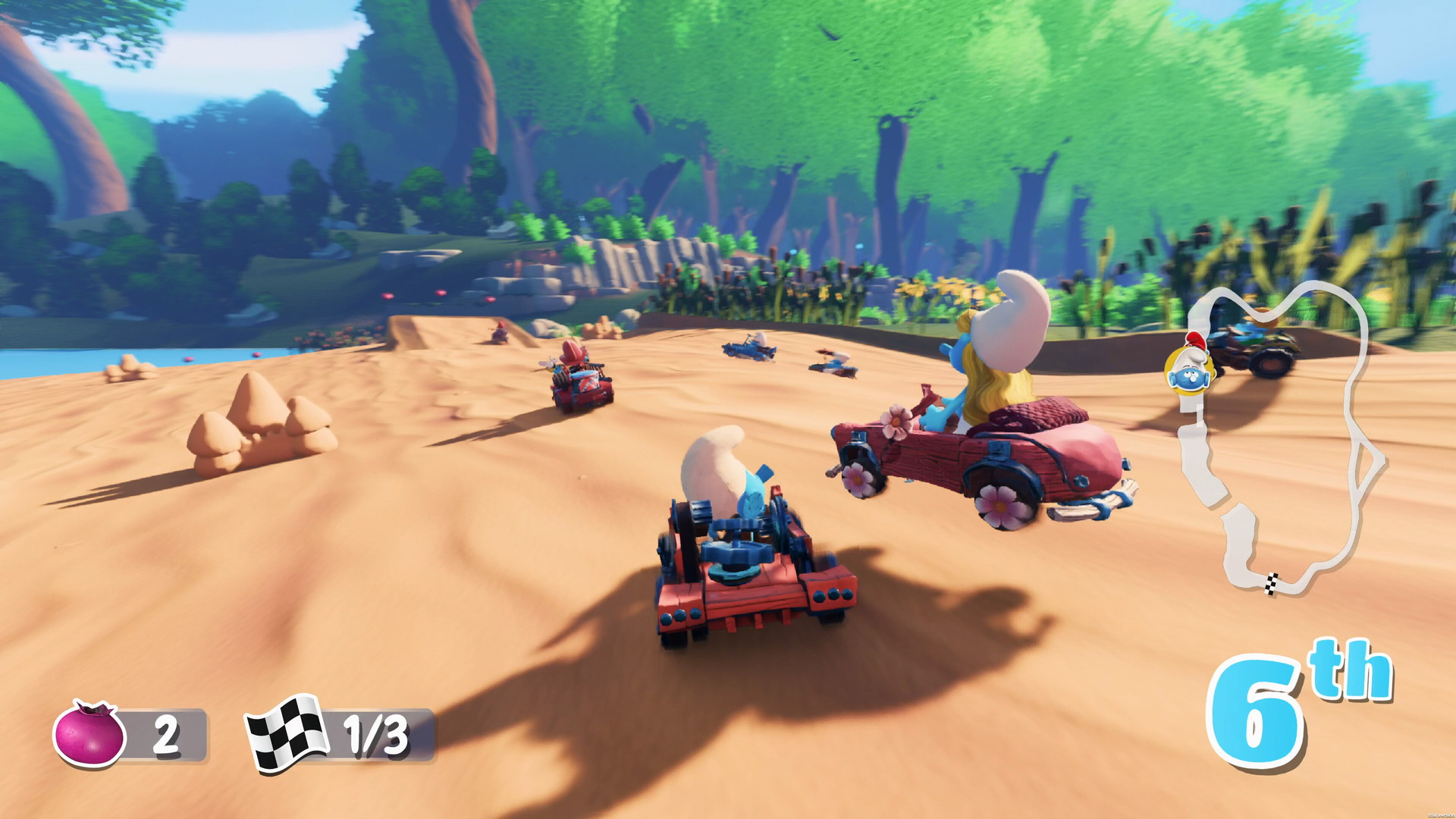 Smurfs Kart - screenshot 5