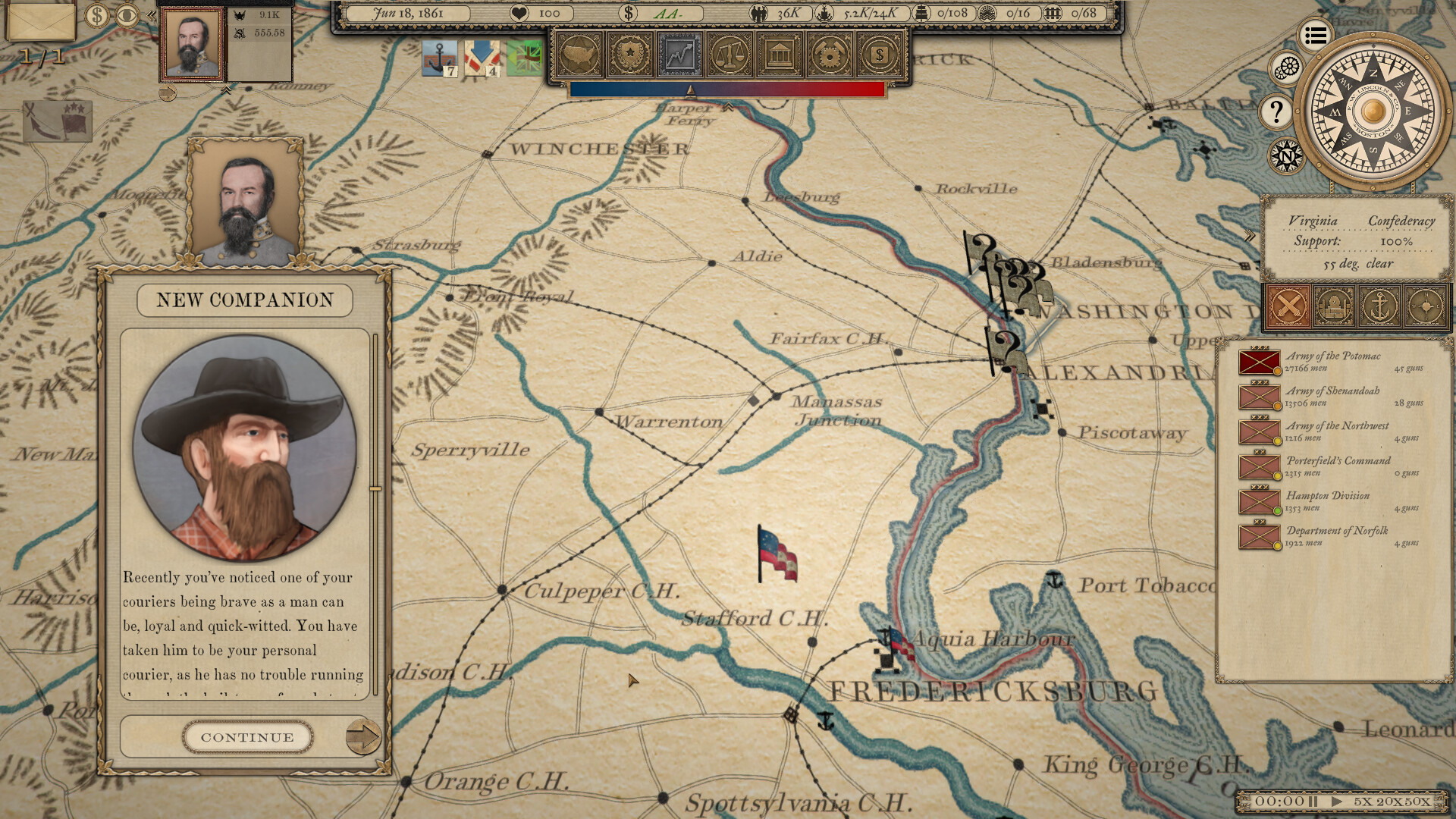 Grand Tactician: The Civil War - Whiskey & Lemons - screenshot 7