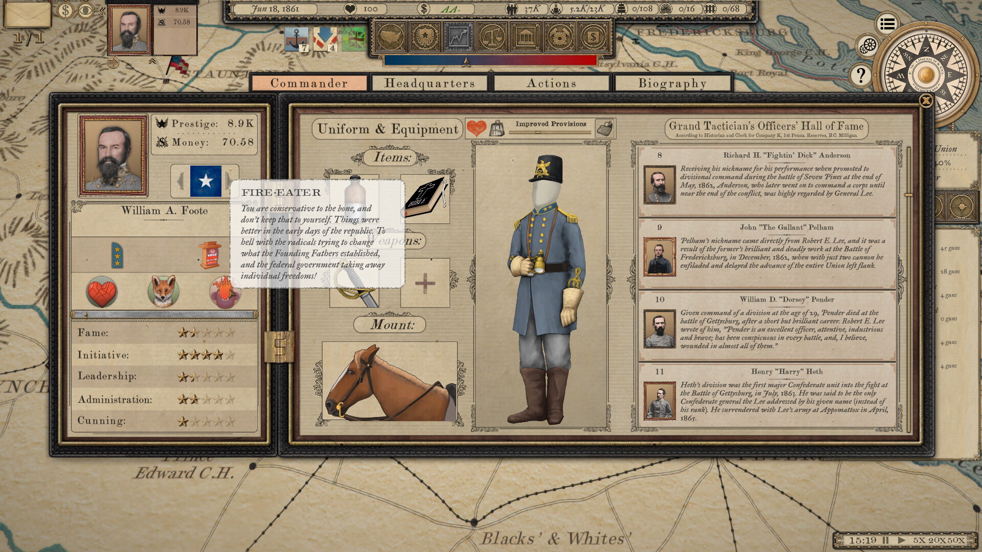 Grand Tactician: The Civil War - Whiskey & Lemons - screenshot 5