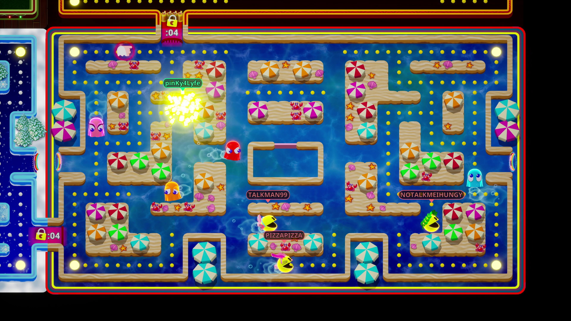 PAC-MAN Mega Tunnel Battle: Chomp Champs - screenshot 4