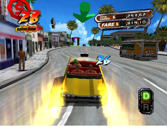 Crazy Taxi 3: The High Roller - screenshot 1
