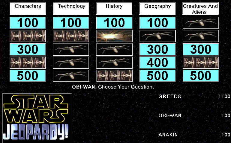 Star Wars: Jeopardy - screenshot 4