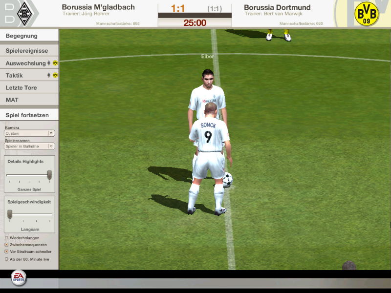 FIFA Manager 06 - screenshot 1