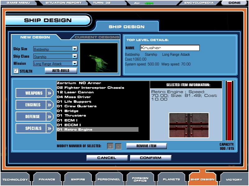 Master of Orion 3 - screenshot 41
