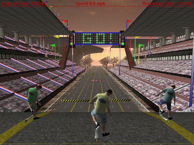 3D Scooter Racing - screenshot 8