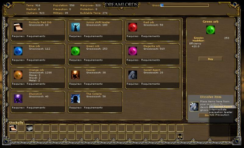 Dreamlords - screenshot 25
