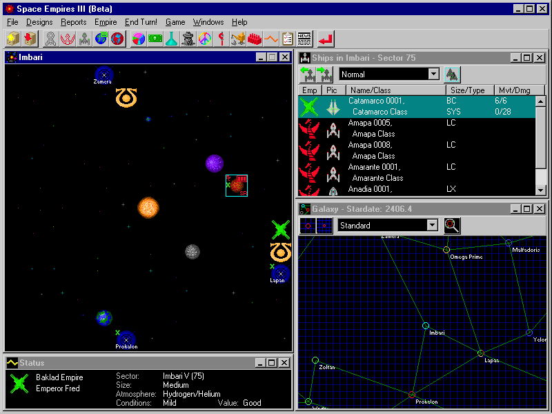 Space Empires III - screenshot 2