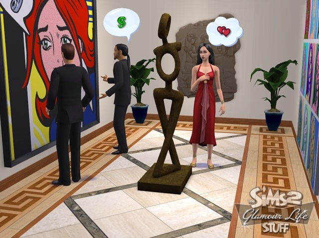 The Sims 2: Glamour Life Stuff - screenshot 2