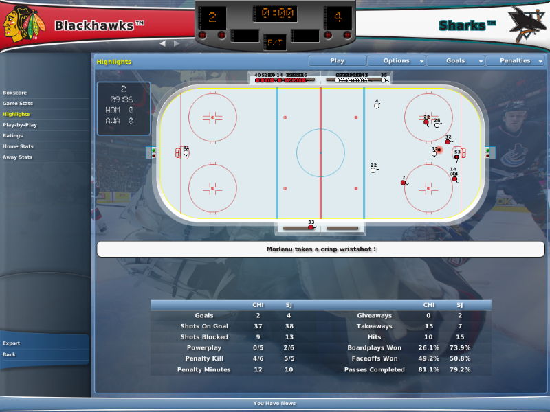 NHL Eastside Hockey Manager 2007 - screenshot 4