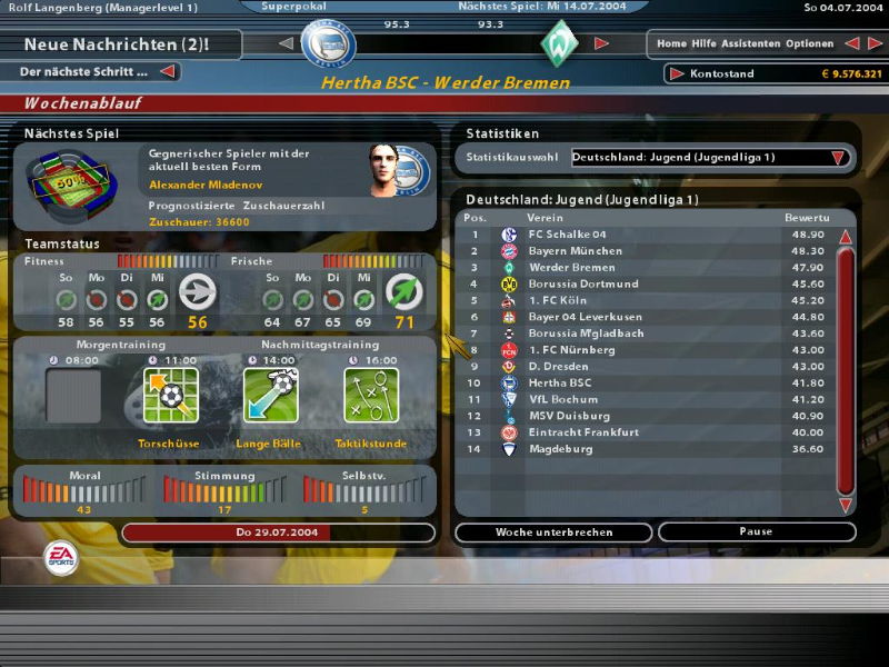 Total Club Manager 2005 - screenshot 18