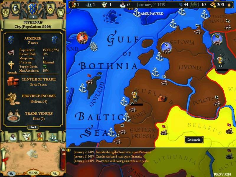 Europa Universalis 2 - screenshot 16