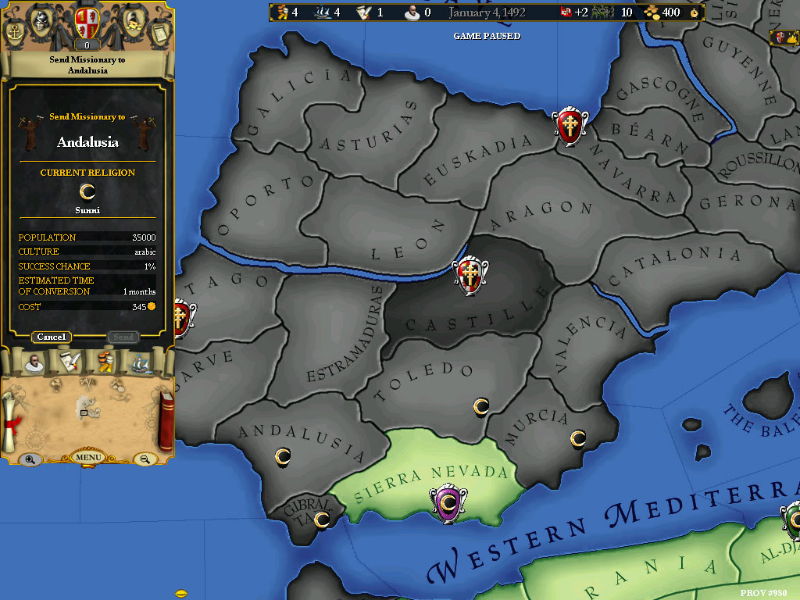 Europa Universalis 2 - screenshot 9