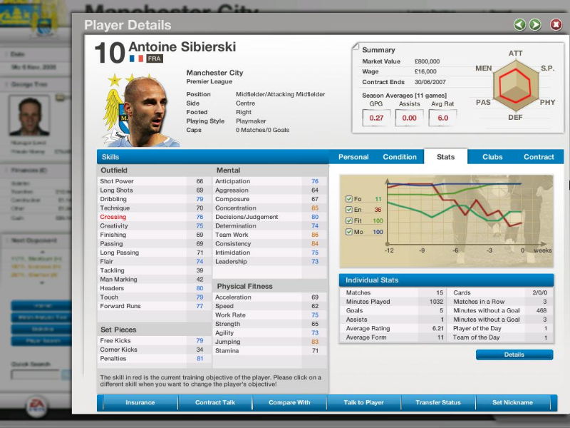 FIFA Manager 07 - screenshot 10
