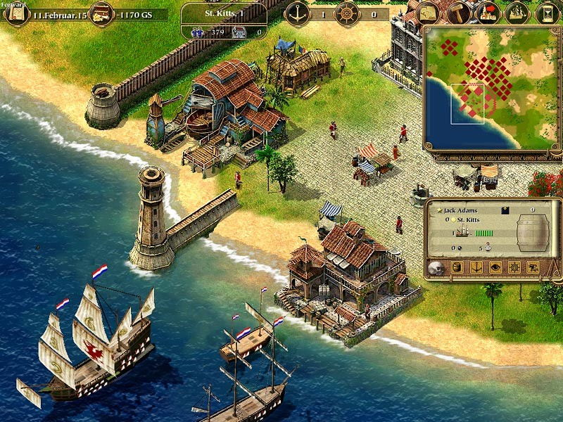 Port Royale: Gold, Power and Pirates - screenshot 12