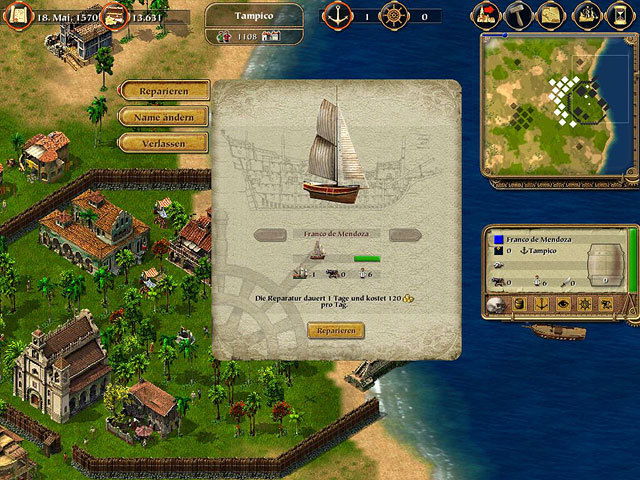 Port Royale: Gold, Power and Pirates - screenshot 4