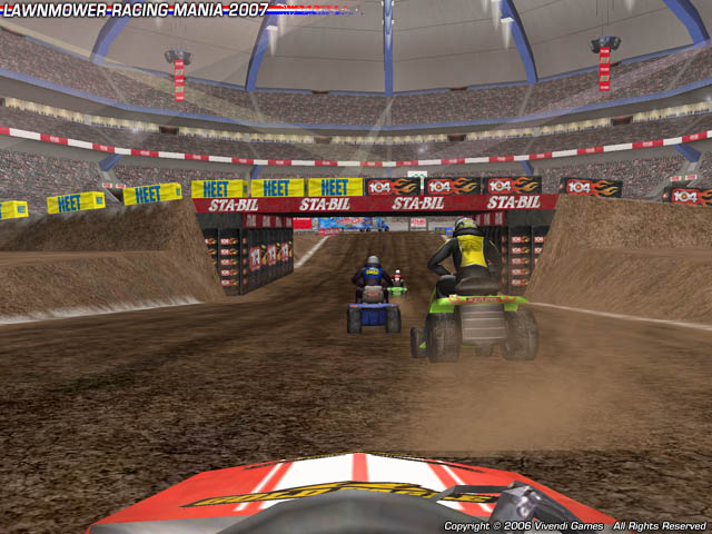 Lawnmower Racing Mania 2007 - screenshot 1