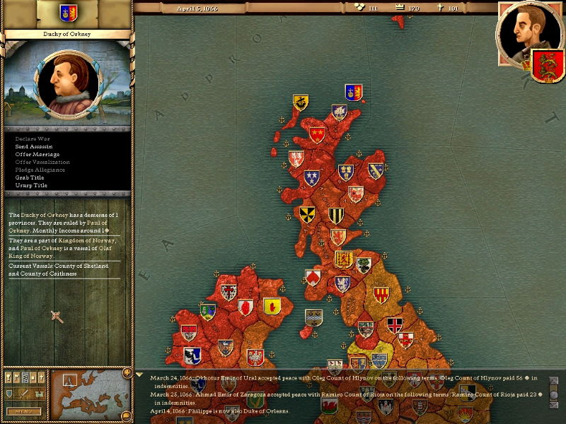 Crusader Kings - screenshot 7