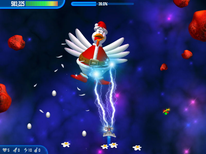 Chicken Invaders 3: Revenge of the Yolk (Christmas Edition) - screenshot 7