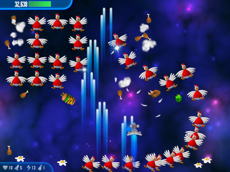 Chicken Invaders 3: Revenge of the Yolk (Christmas Edition) - screenshot 3