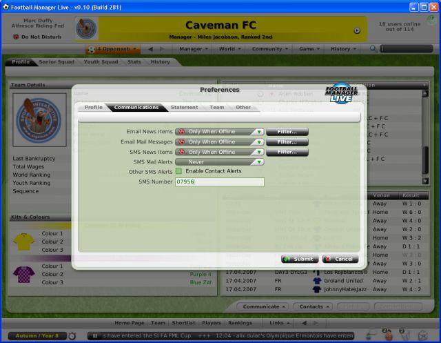 Football Manager Live - screenshot 3