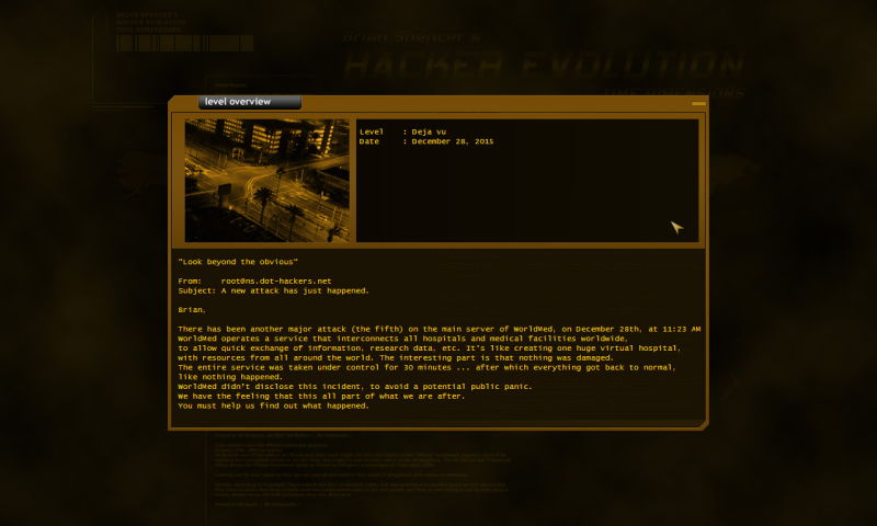 Hacker Evolution - screenshot 1